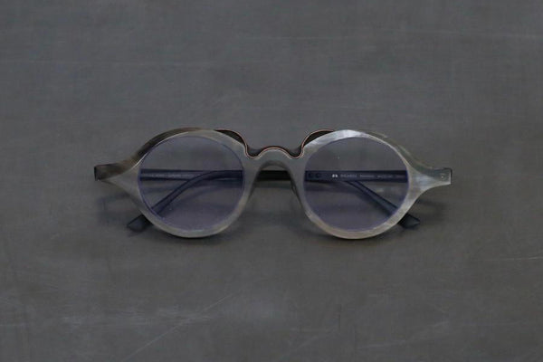 Rigards black and white polished transparent glasses RG1030CU